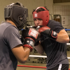 Nadége Boxe à l'Académie Tiozzo