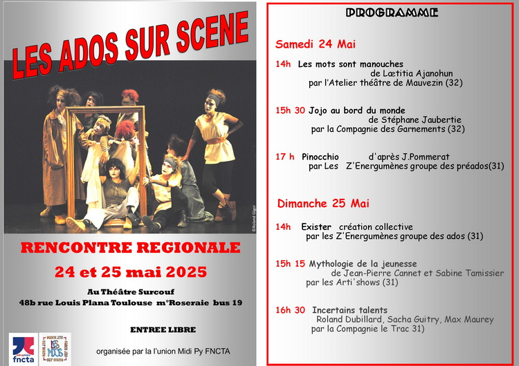 ADOS SUR SCENE : Les mots sont Manouches