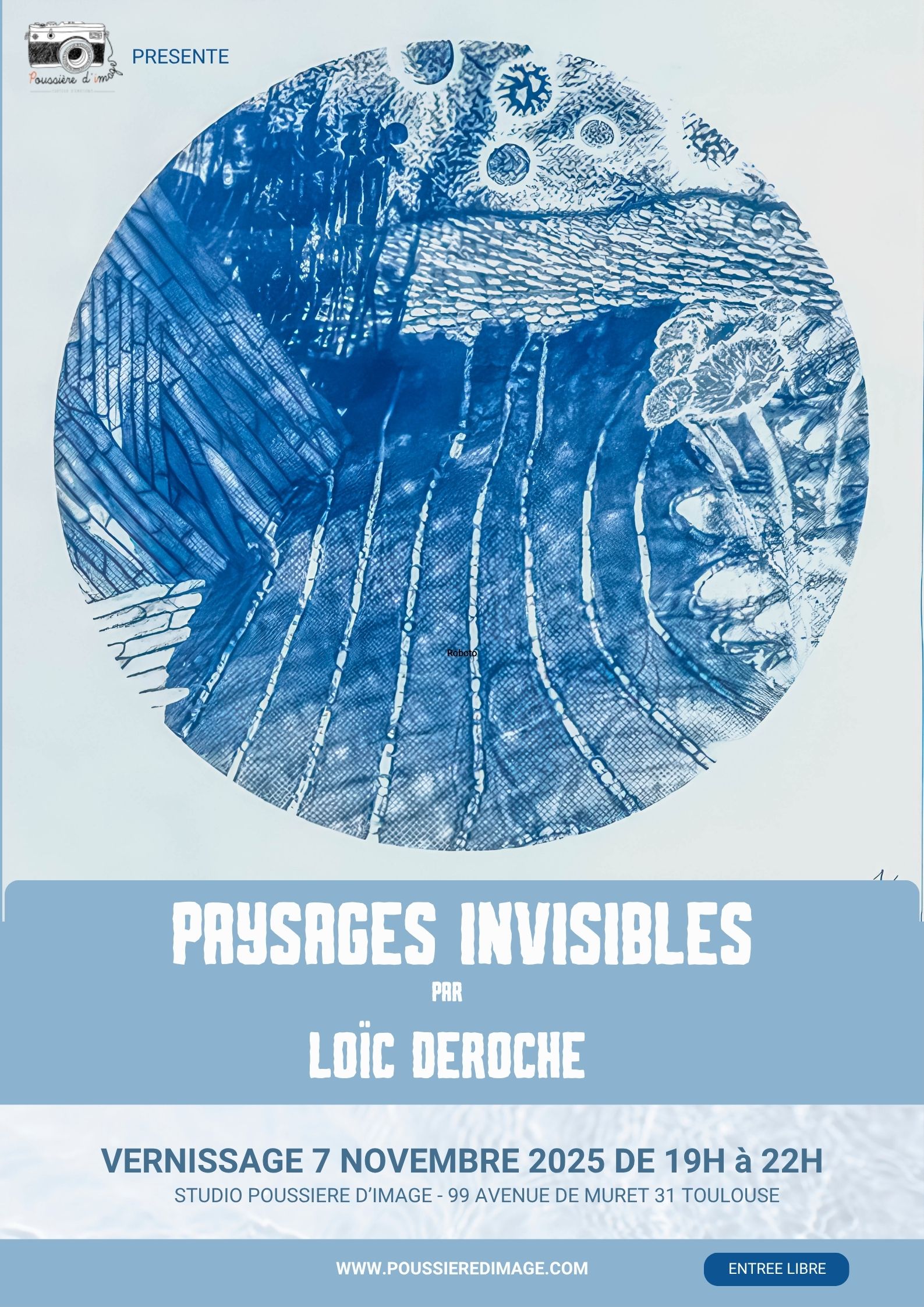 Vernissage Exposition "PAYSAGES INVISIBLES" par Loïc DEROCHE