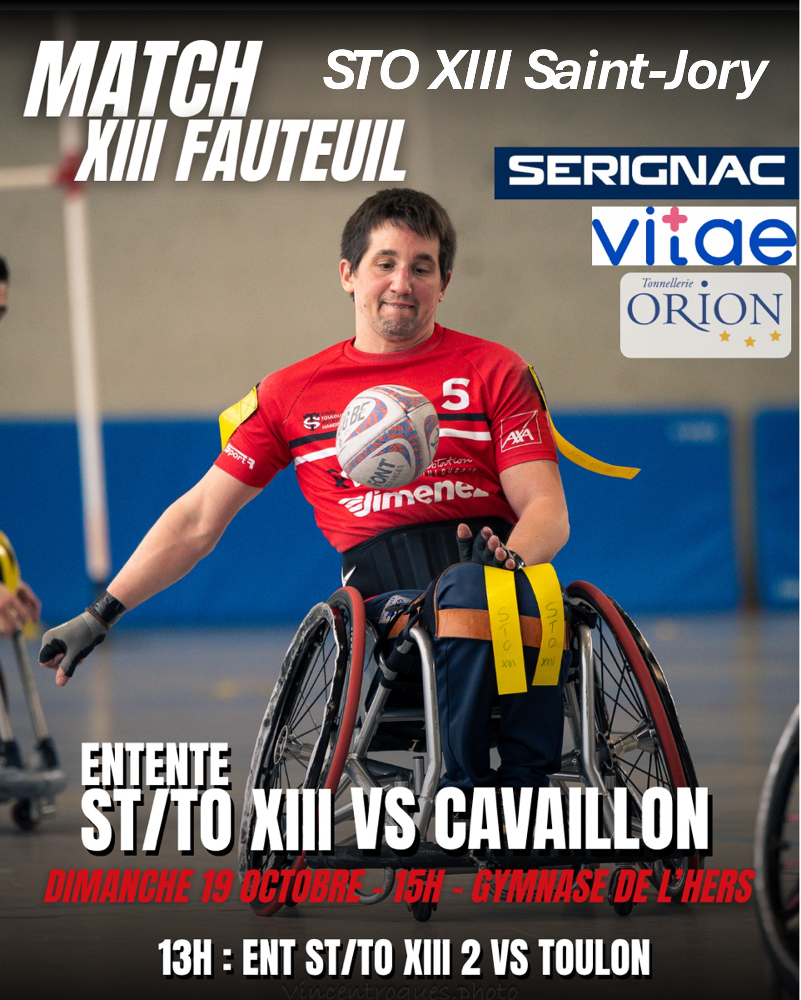 RUGBY XIII FAUTEUILS