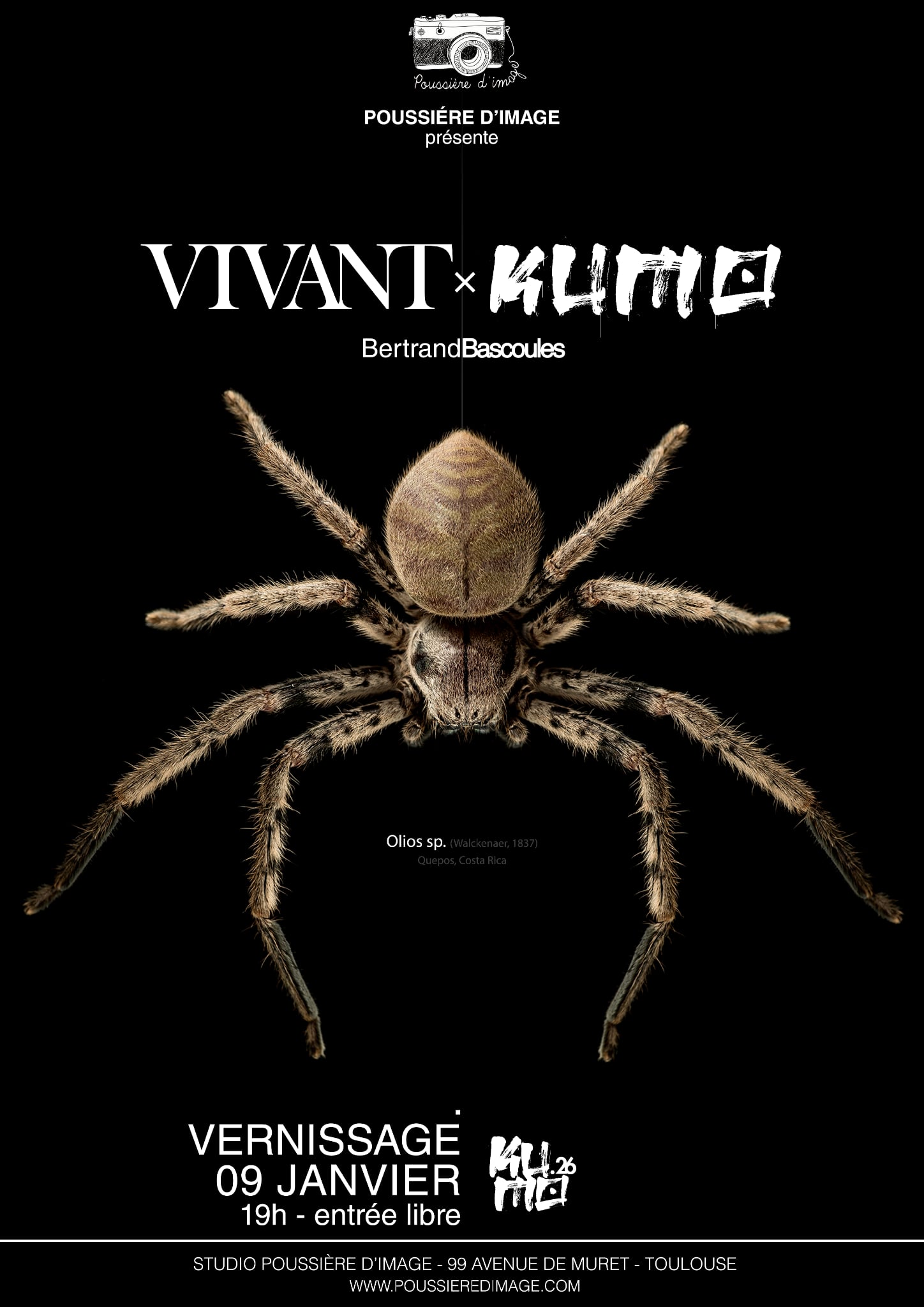 Vernissage VIVANT x KUMO par Bertrand BASCOULES